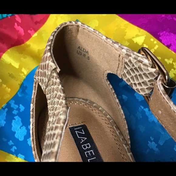 (#14) Izabella Rue Alda Platform Stiletto Sandals - Picture 8 of 9